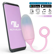 Load image into Gallery viewer, HUEVO VIBRADOR CON APP SILICONA DOBLE CAPA
