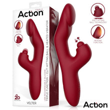 Cargar imagen en el visor de la galería, VIBRADOR SOFT CLIT HITTING BALL CON EFECTO CALOR VELTER
