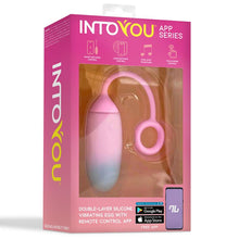 Load image into Gallery viewer, HUEVO VIBRADOR CON APP SILICONA DOBLE CAPA
