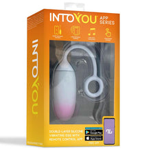 Load image into Gallery viewer, HUEVO VIBRADOR CON APP SILICONA DOBLE CAPA
