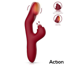 Cargar imagen en el visor de la galería, VIBRADOR SOFT CLIT HITTING BALL CON EFECTO CALOR VELTER
