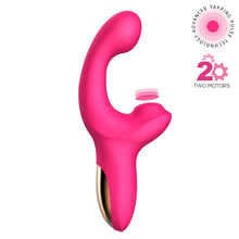 Load image into Gallery viewer, VIBRADOR TRIPLE FUNCIÓN CON FINGER Y PULSACIÓN TAPPING ACTION VOLSE
