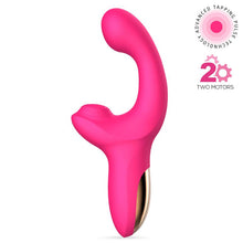 Load image into Gallery viewer, VIBRADOR TRIPLE FUNCIÓN CON FINGER Y PULSACIÓN TAPPING ACTION VOLSE
