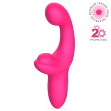 Load image into Gallery viewer, VIBRADOR TRIPLE FUNCIÓN CON FINGER Y PULSACIÓN TAPPING ACTION VOLSE
