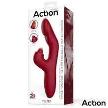 Cargar imagen en el visor de la galería, VIBRADOR SOFT CLIT HITTING BALL CON EFECTO CALOR VELTER
