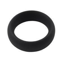 Load image into Gallery viewer, ANILLO PARA EL PENE INFINITY SILICONA L NEGRO CHISA - SpicyandLove
