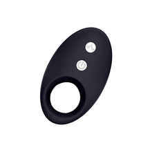 Load image into Gallery viewer, ANILLO VIBRADOR CON LED CONTROL REMOTO USB SILICONA - SpicyandLove
