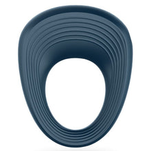 Load image into Gallery viewer, ANILLO VIBRADOR PARA EL PENE AZUL OSCURO SATISFYER - SpicyandLove
