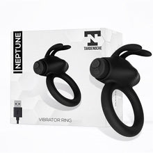 Cargar imagen en el visor de la galería, ANILLO VIBRADOR SILICONA RECARGABLE USB NEPTUNE - SpicyandLove
