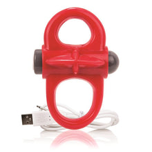 Cargar imagen en el visor de la galería, ANILLO VIBRADOR YOGA RECARGABLE - SpicyandLove
