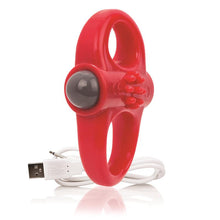 Cargar imagen en el visor de la galería, ANILLO VIBRADOR YOGA RECARGABLE - SpicyandLove
