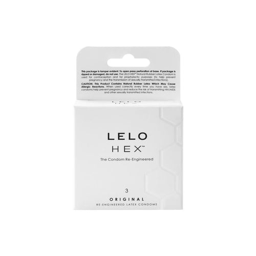 HEX ORIGINAL PRESERVATIVOS 3 PACK - Spicyandlove