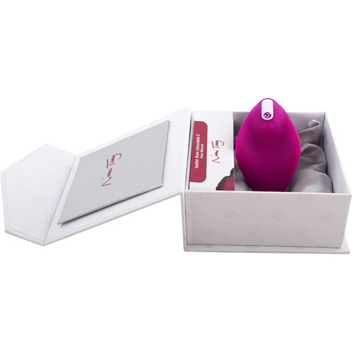 VIBRADOR CLÍTORIS ROJO/VIOLETA NOMI - Spicyandlove