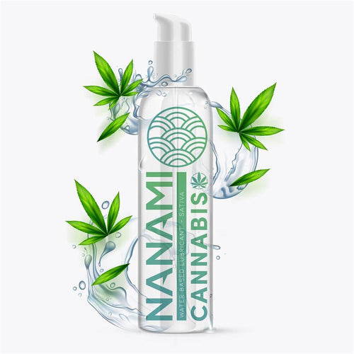 LUBRICANTE BASE DE AGUA CANNABIS 150 ML - Spicyandlove