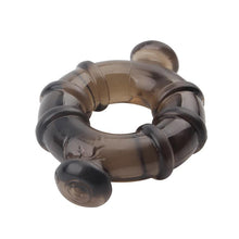 Cargar imagen en el visor de la galería, ANILLOS PARA EL PENE RUDDER NEGRO - Spicyandlove
