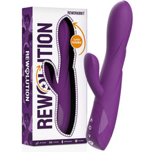 Cargar imagen en el visor de la galería, VIBRADOR FLEXIBLE CON CONEJITO REWORABBIT
