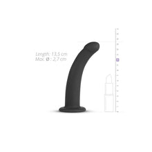 Load image into Gallery viewer, ARNÉS CON DILDO DE SILICONA - NEGRO
