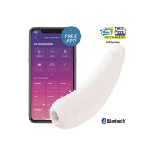 Load image into Gallery viewer, ESTIMULADOR CURVY 2+ BLANCO SATISFYER - Spicyandlove
