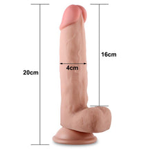 Cargar imagen en el visor de la galería, DILDO SLIDING NATURAL - VARIAS MEDIDAS
