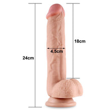 Cargar imagen en el visor de la galería, DILDO SLIDING NATURAL - VARIAS MEDIDAS
