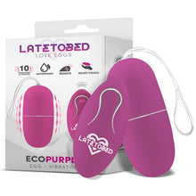 Load image into Gallery viewer, HUEVO VIBRADOR CON CONTROL REMOTO ECOPURPLE - Spicyandlove
