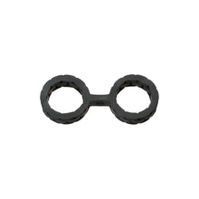 Cargar imagen en el visor de la galería, ESPOSAS PARA BONDAGE SILICONA PREMIUM TALLA S NEGRO - Spicyandlove
