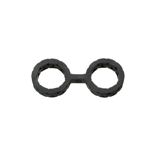 ESPOSAS PARA BONDAGE SILICONA PREMIUM TALLA S NEGRO - Spicyandlove