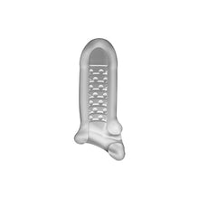 Load image into Gallery viewer, FUNDA PARA EL PENE CON ANILLO TRANSPRENTE GRUESO - Spicyandlove
