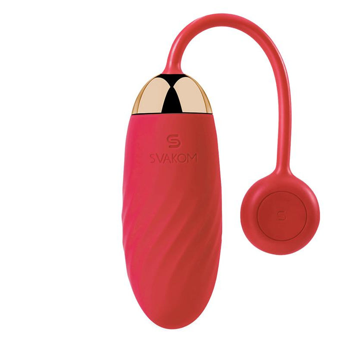 HUEVO VIBRADOR ELLA CON APP ROJO SVAKOM - Spicyandlove