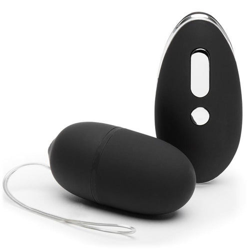 HUEVO VIBRADOR CON CONTROL REMOTO USB NEGRO - Spicyandlove