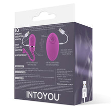 Cargar imagen en el visor de la galería, HUEVO VIBRADOR CON CONTROL REMOTO RECARGABLE
