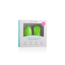 Cargar imagen en el visor de la galería, HUEVO VIBRADOR CONTROL REMOTO - VERDE EASYTOYS - Spicyandlove
