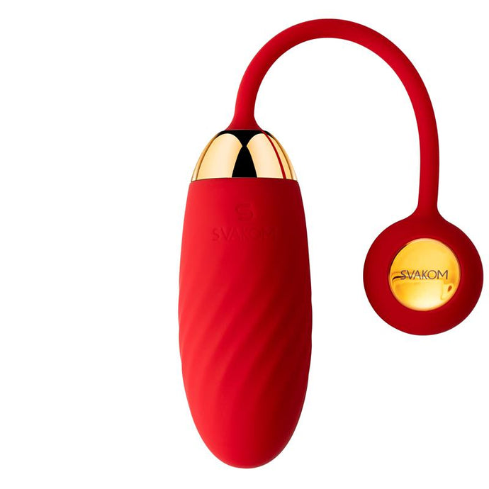 HUEVO VIBRADOR CONNEXION SERIES ELLA NEO CON APP ROJO SVAKOM - Spicyandlove