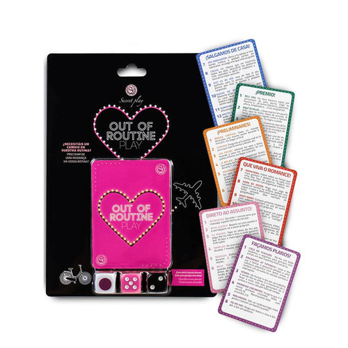 JUEGO OUT OF ROUTINE PLAY ESPAÑOL - INGLES - Spicyandlove