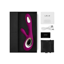 Load image into Gallery viewer, LELO SORAYA WAVE VIBRADOR CONEJITO LUJOSO
