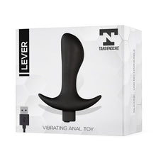 Load image into Gallery viewer, PLUG ANAL LEVER CON VIBRACIÓN SILICONA USB TARDENOCHE - Spicyandlove
