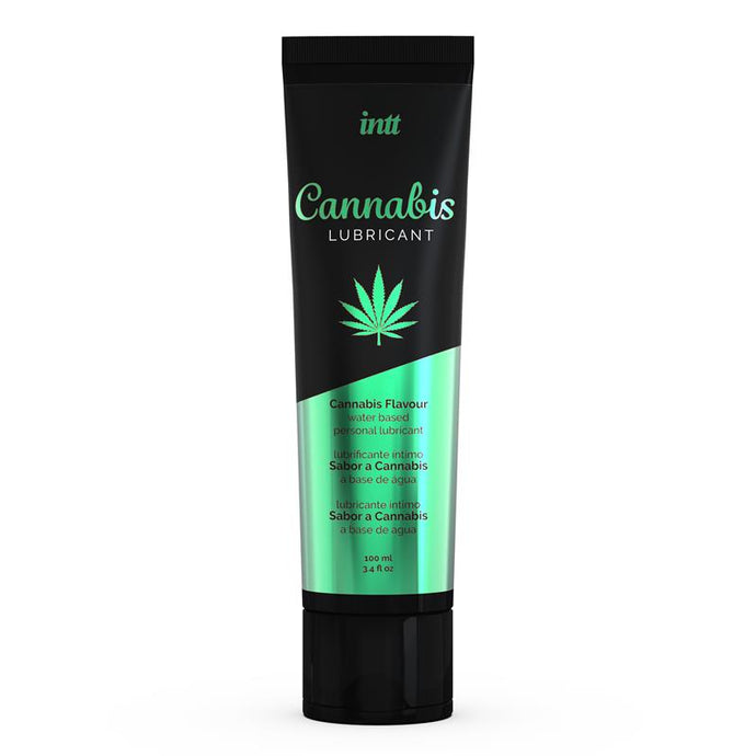 LUBRICANTE A BASE DE AGUA SABOR CANNABIS 100 ML - Spicyandlove