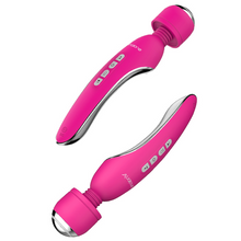 Load image into Gallery viewer, MASAJEADOR Y VIBRADOR ELECTRO FUCHSIA DE NALONE
