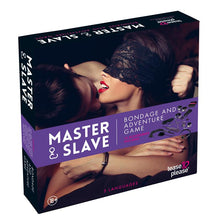 Cargar imagen en el visor de la galería, KIT DE JUEGO BONDAGE PURPURA MASTER &amp; SLAVE - Spicyandlove
