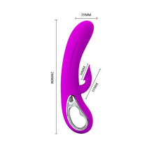 Load image into Gallery viewer, VIBRADOR Y SUCCIONADOR NICOLA USB IMPERMEABLE - Spicyandlove
