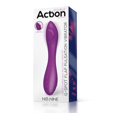 Load image into Gallery viewer, VIBRADOR PUNTO G FUNCIÓN DE PULSACIÓN SILICONA ACTION NO. NINE - Spicyandlove
