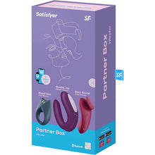 Load image into Gallery viewer, PACK DE VIBRADORES PARTNER BOX 3 DE SATISFYER CON APP
