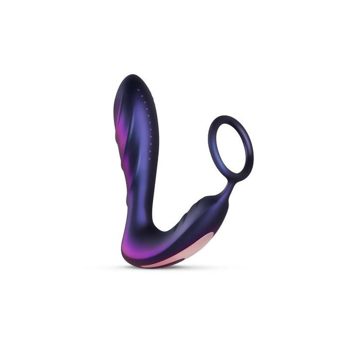 PLUG ANAL CON ANILLO PARA EL PENE/TESTÍCULOS CON CONTROL REMOTO USB