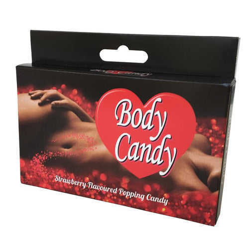 POLVOS COMESTIBLES BODY CANDY SABOR FRESA - Spicyandlove