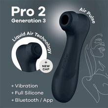 Cargar imagen en el visor de la galería, SATISFYER PRO 2 GENERATION 3 LIQUID AIR TECHNOLOGY SUCCIÓN Y VIBRACIÓN APP CONNECT
