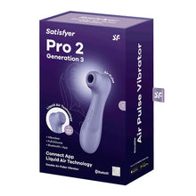 Load image into Gallery viewer, SATISFYER PRO 2 GENERATION 3 LIQUID AIR TECHNOLOGY SUCCIÓN Y VIBRACIÓN APP CONNECT
