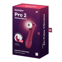 Load image into Gallery viewer, SATISFYER PRO 2 GENERATION 3 LIQUID AIR TECHNOLOGY SUCCIÓN Y VIBRACIÓN APP CONNECT
