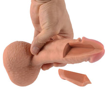 Cargar imagen en el visor de la galería, DILDO SILICONA DOBLE DENSIDAD CASTIEL 19 CM - Spicyandlove
