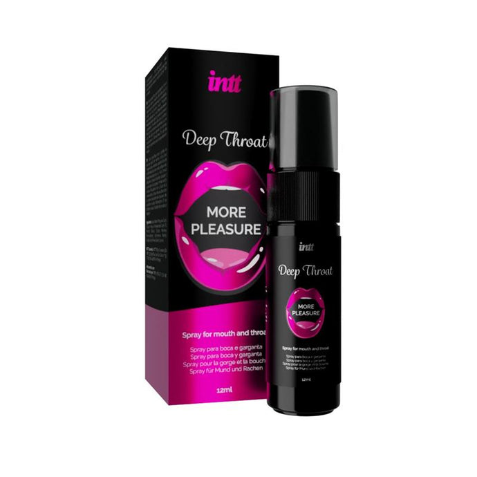 SPRAY PARA SEXO ORAL DEEP THROAT BOCA Y GARGANTA 12 ML