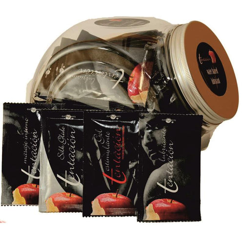 TENTACIÓN LUBRICANTE MONODOSIS CHOCOLATE 25 MONODOSIS - Spicyandlove